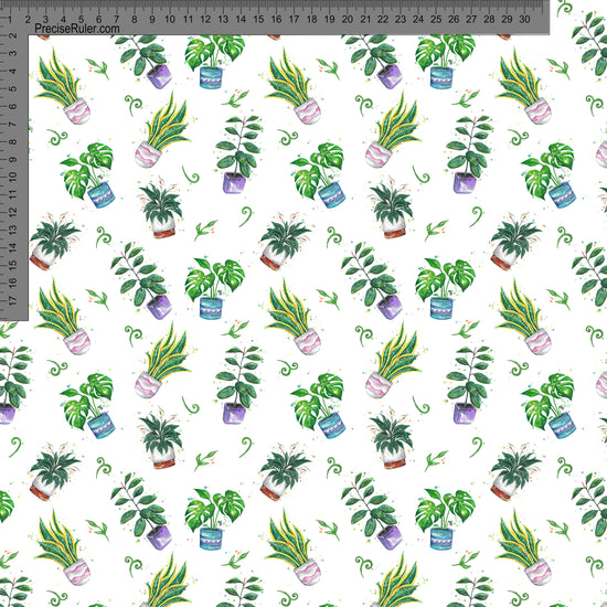 Plantlovers on White- Fiona Clarke Design- Custom Pre Order