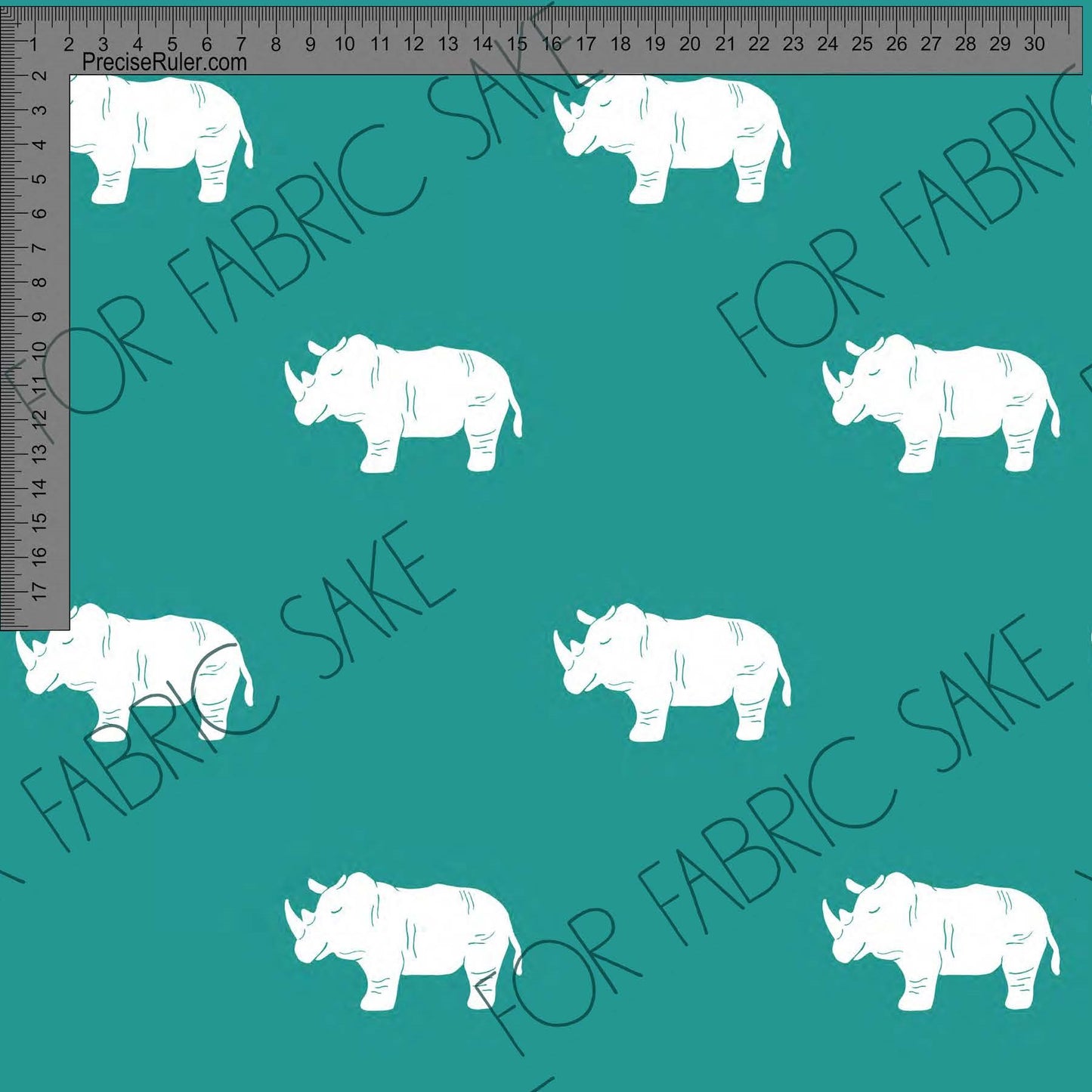Dark Turquoise Rhinos - Custom Pre-order