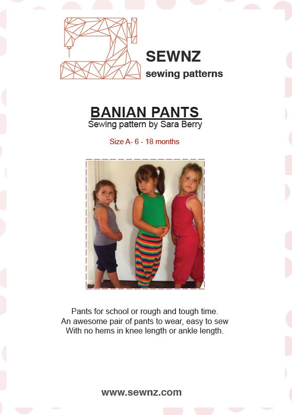 Banian Pants  : 6-18 months