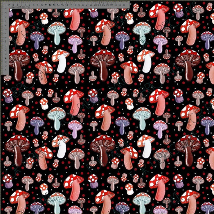 Mushrooms - Sarah McAlpine Art- Custom Pre Order
