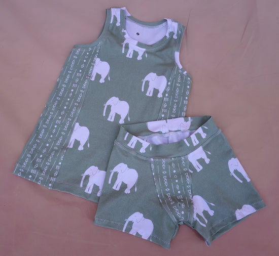 Sage Elephants- Custom Pre-order
