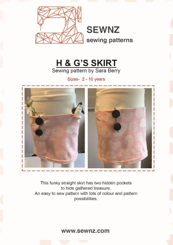 H & G Skirt : 2-10 years