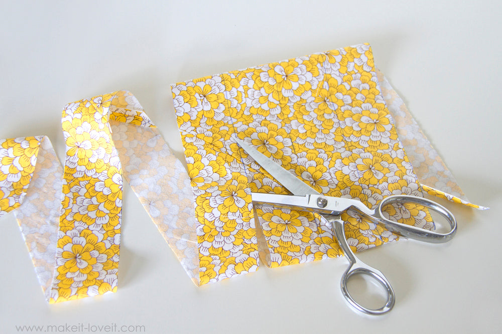 Make your own Bias Tape for Woven Fabric