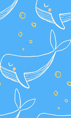 Bubbles Lagoon Whale of a Time - Ashleigh Fish - Custom Pre Order (Copy)