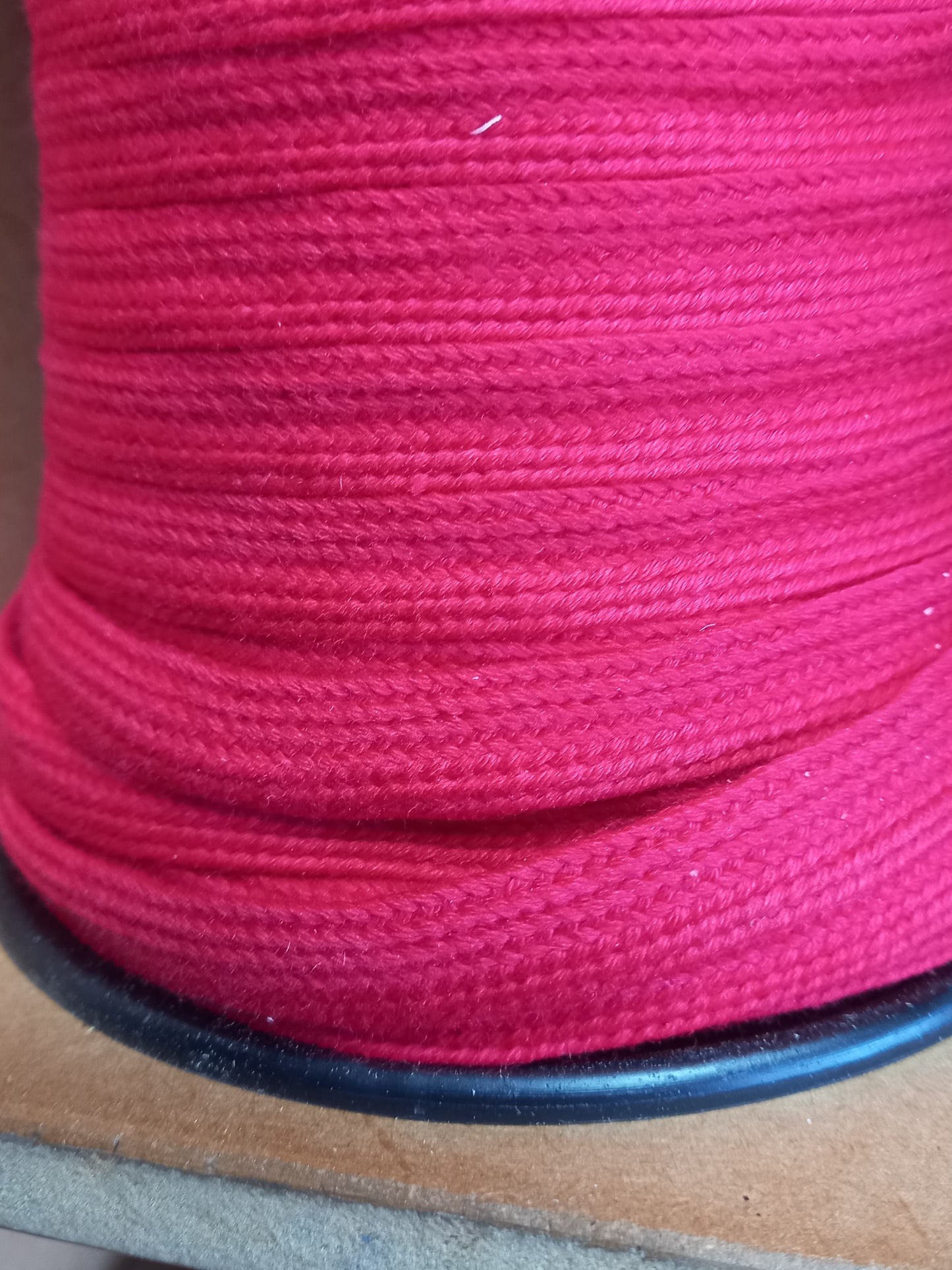 13mm Braided CottonTape - Red