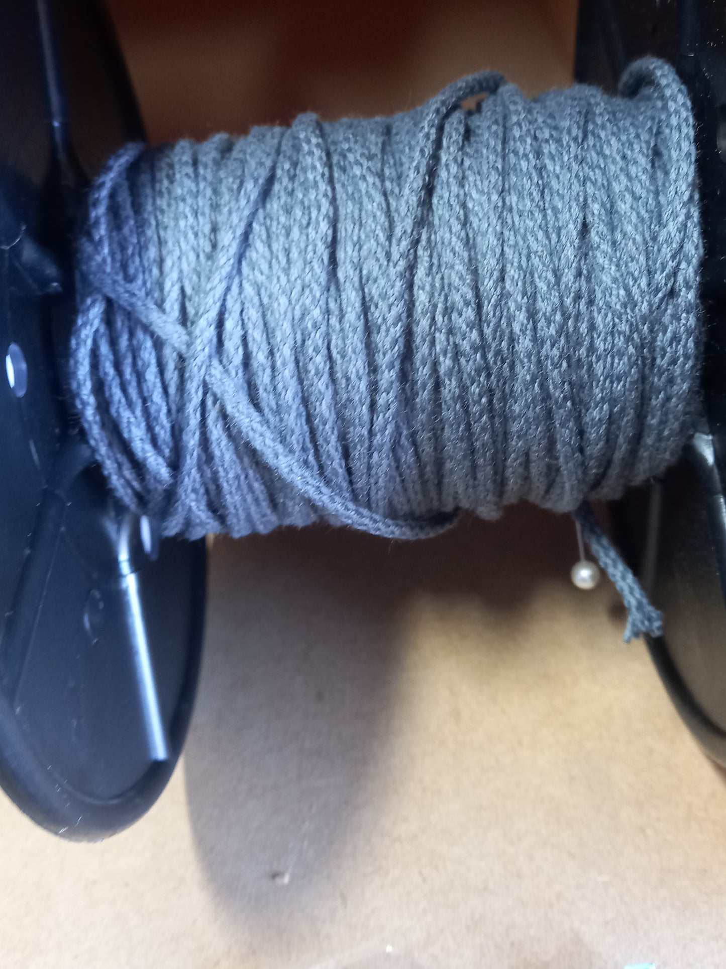 2mm Cotton Cord -Light grey