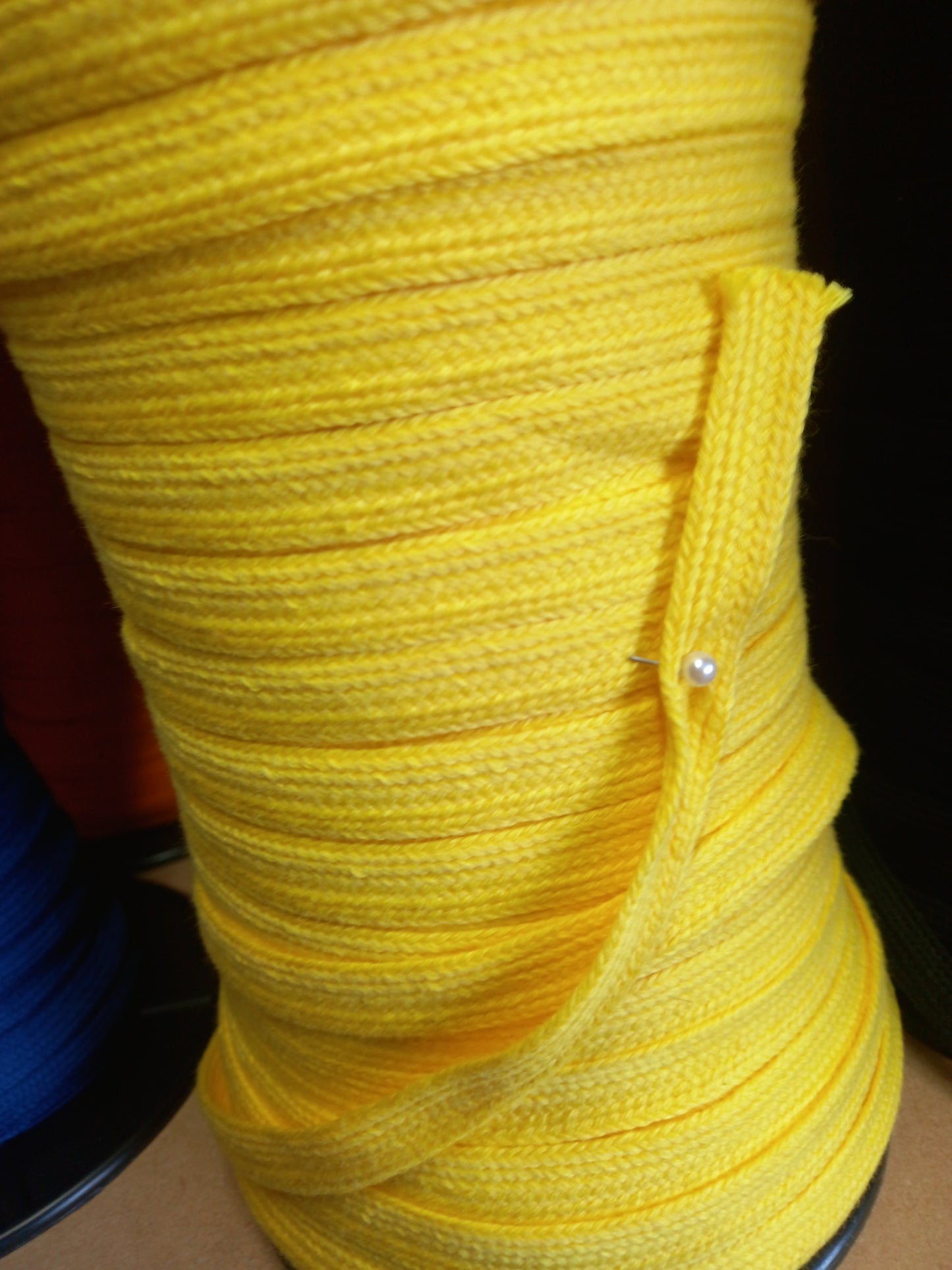 13mm Braided CottonTape - Gold