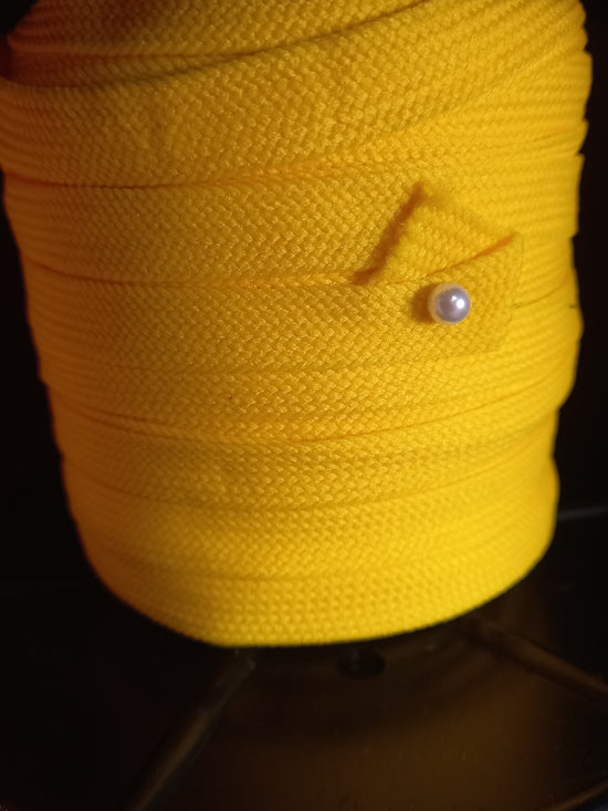 10mm BraIded Nylon Tape -Yellow
