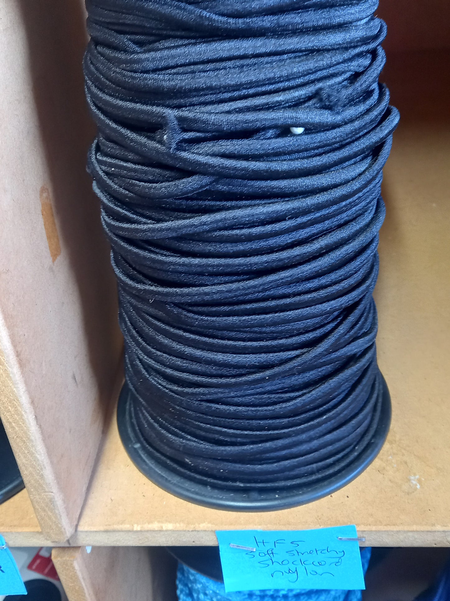 3mm Braided nylon Cord - Black
