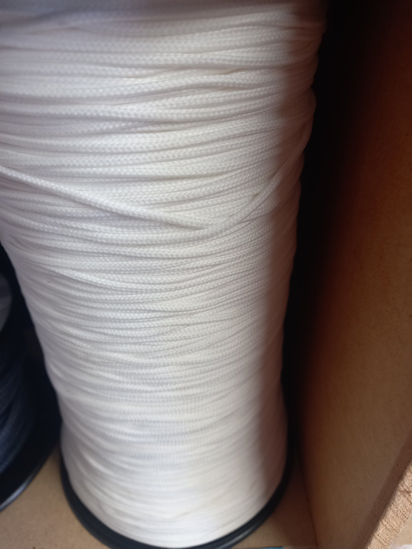 3mm Braided nylon Cord - White
