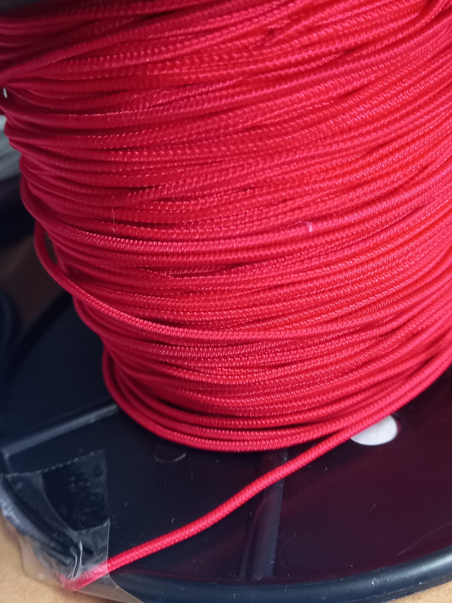 1mm  Stretchy Nylon Shockcord   - Red