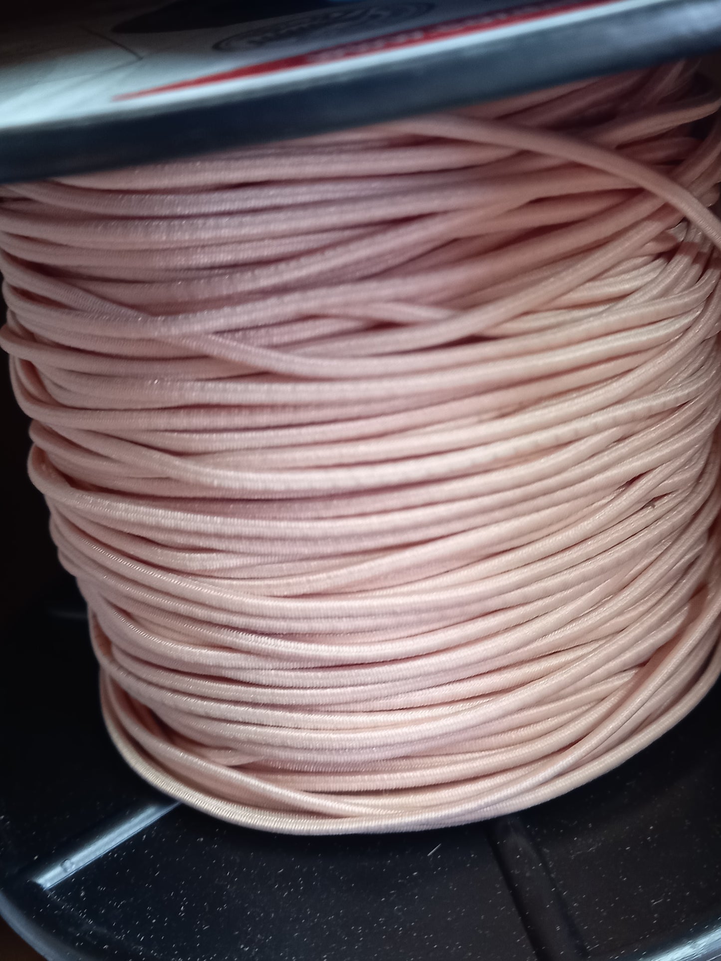1.5mm Stretchy Nylon  Shockcord - Flesh