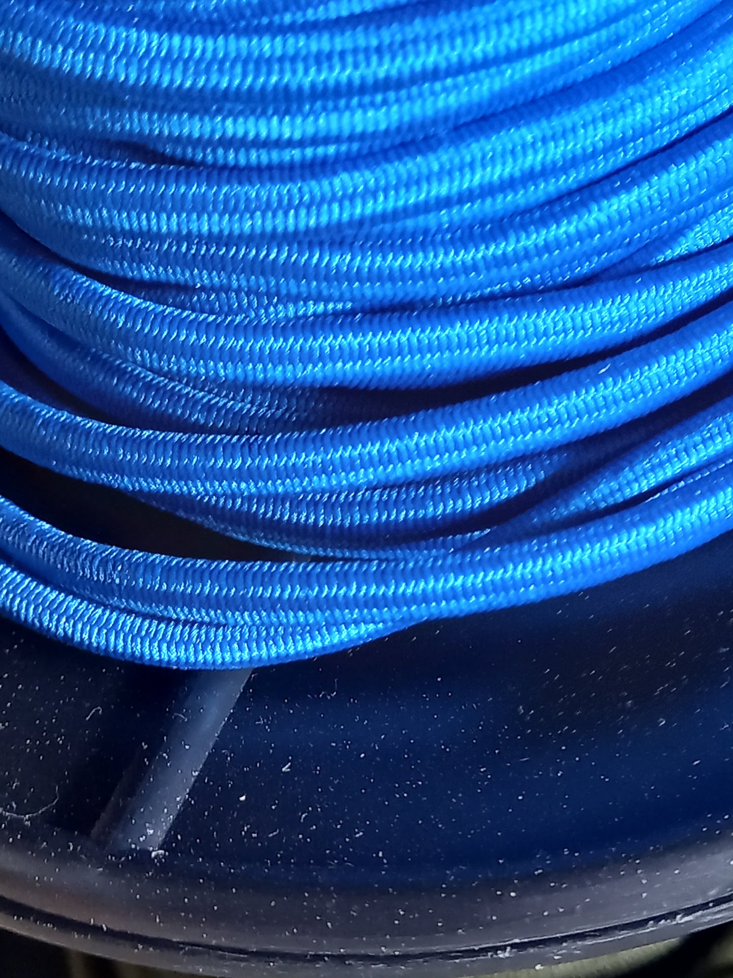 4mm Nylon Stretchy Shockcord - Electric Blue