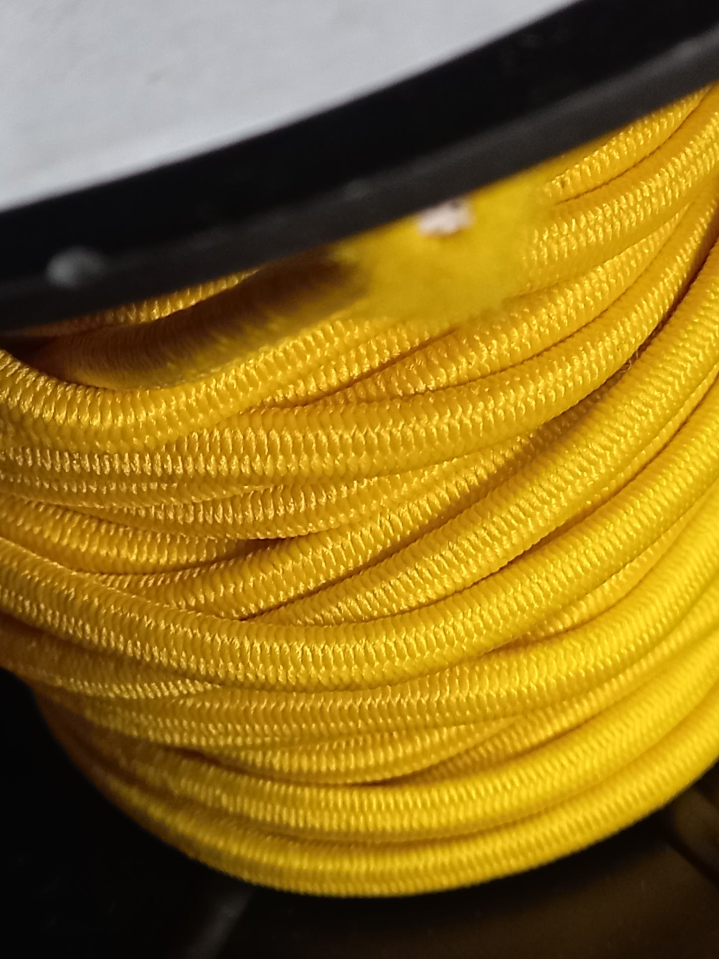 4mm Nylon Stretchy Shockcord - Yellow