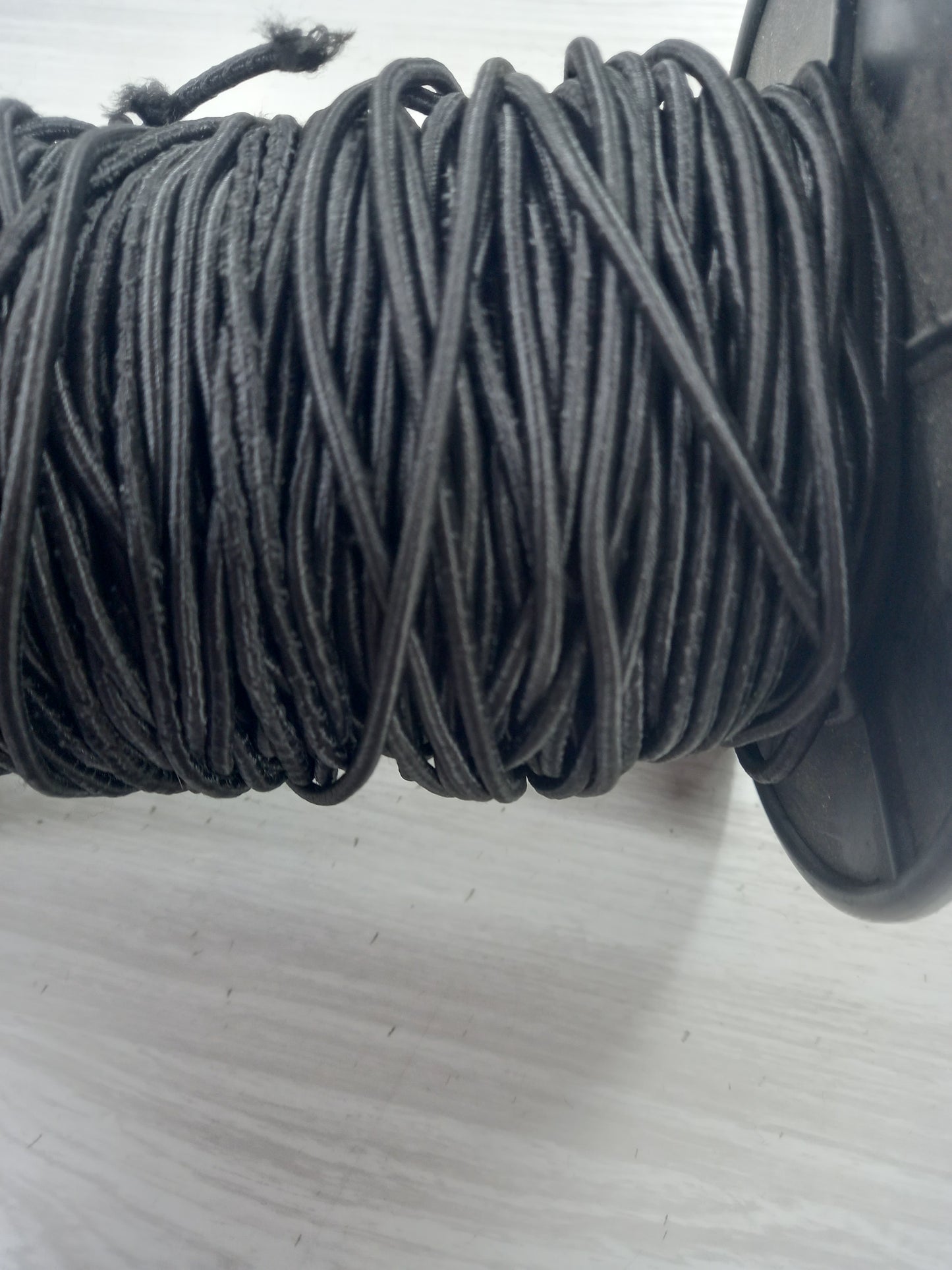 3mm  Polyester Shockcord (Bungy) - Black