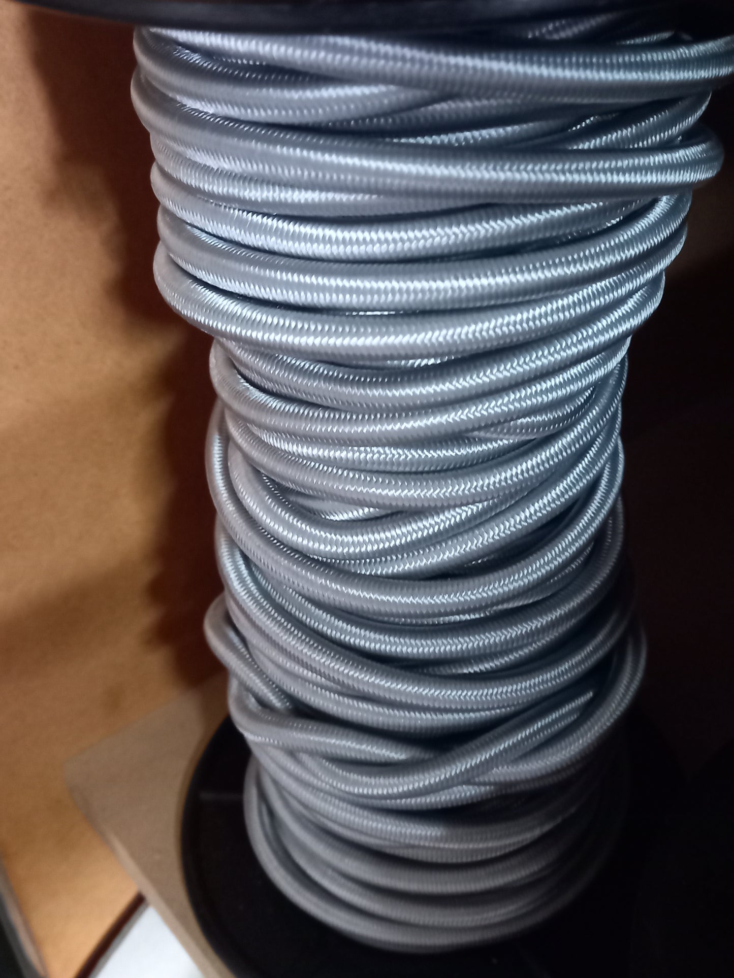 6mm Stretchy Shockcord(Bungy) - Silver