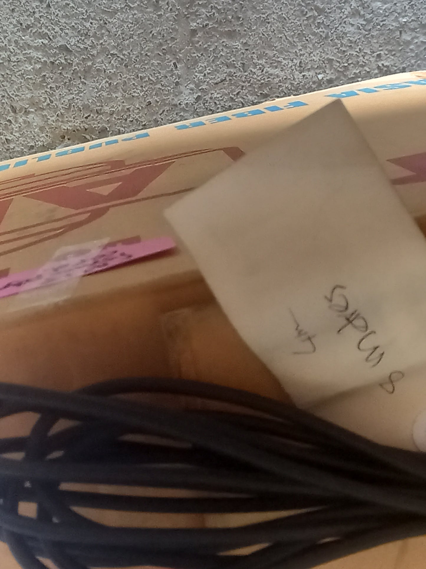 4mm Polyester Shockcord(Bungy) -Black Hanks