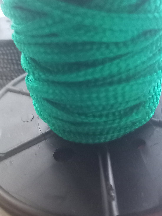 5mm Polypropylene braided  tape - Emerald