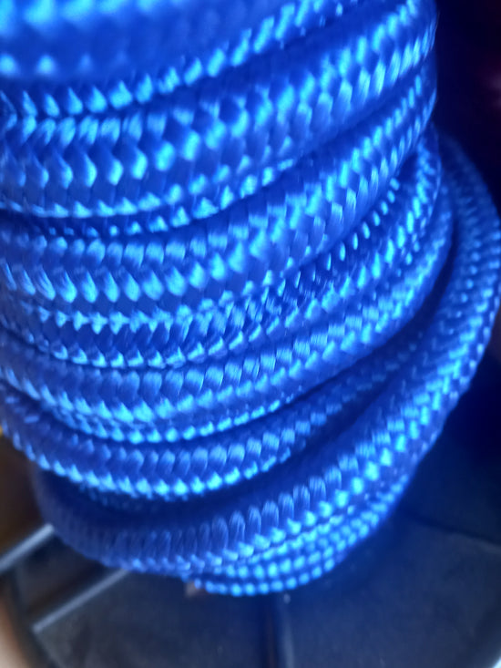 10mm Braided polypropylene Cord - Royal