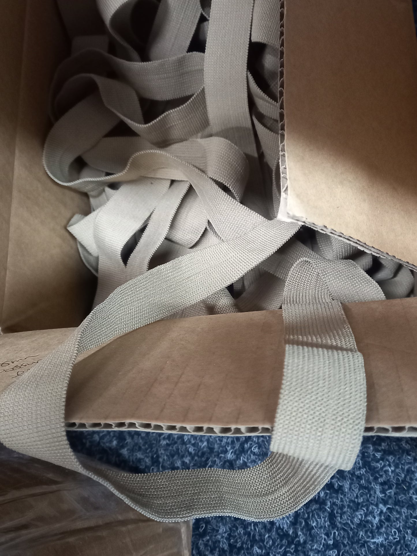 25mm  Knitted elastic - Possum