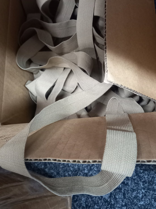 25mm  Knitted elastic - Possum