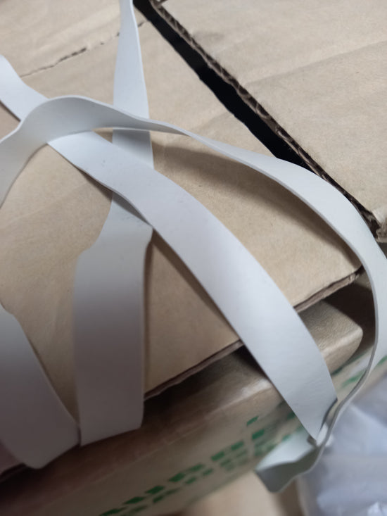 9.5mm Strip Rubber - White