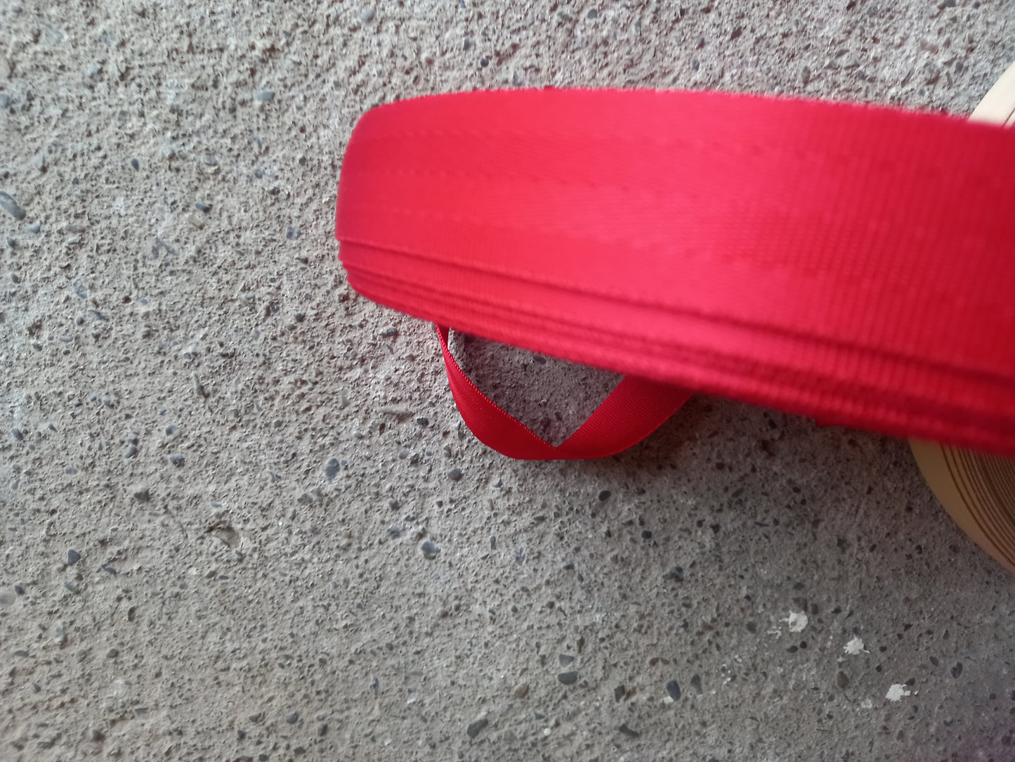25mm Seatbelt Webbing - Polypropylene - Red