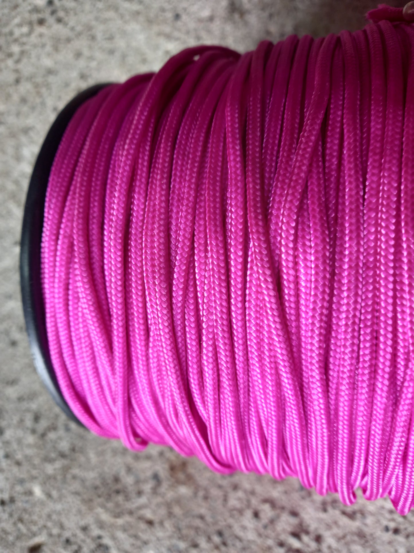 3mm Braided Polypropylene Cord - Fuschia
