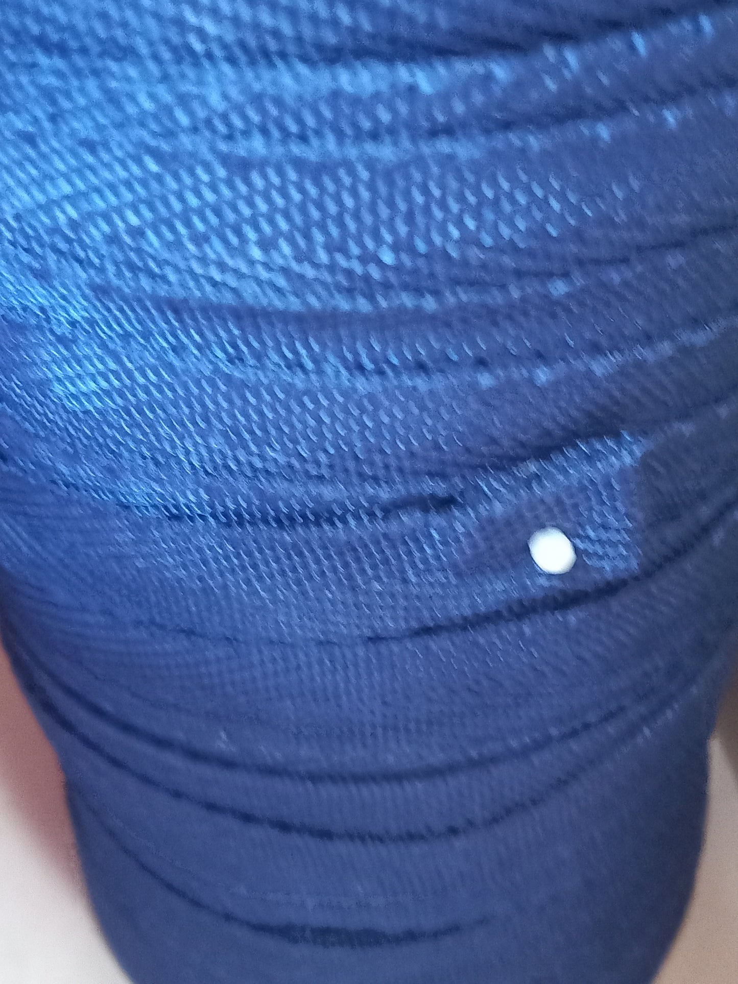 19mm polypropylene Herringbone webbing - Navy