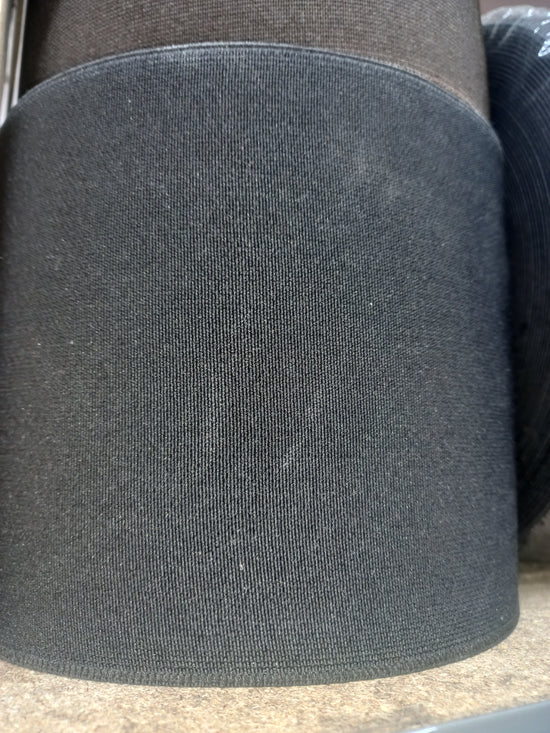 130mm HEAVY Elastic - Black