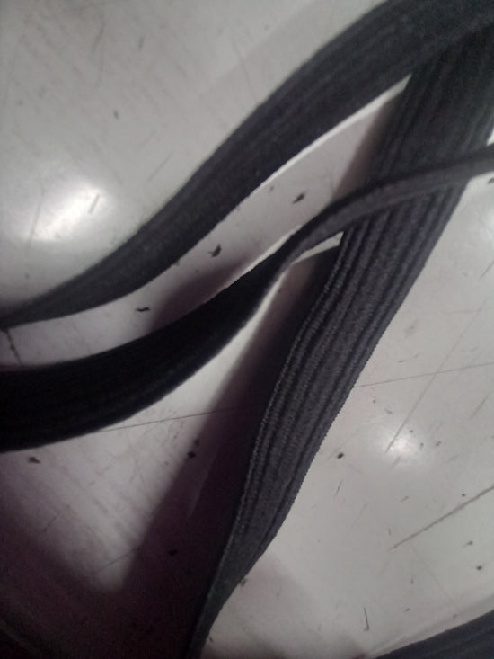 13mm Braided Elastic - Black