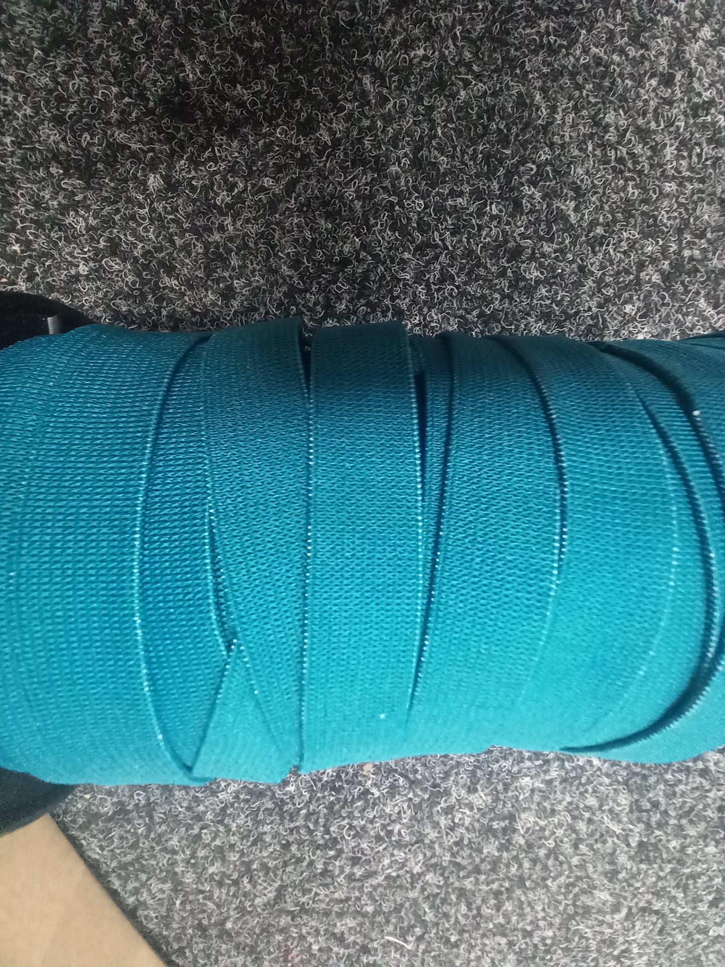 19mm Knitted Elastic - Teal