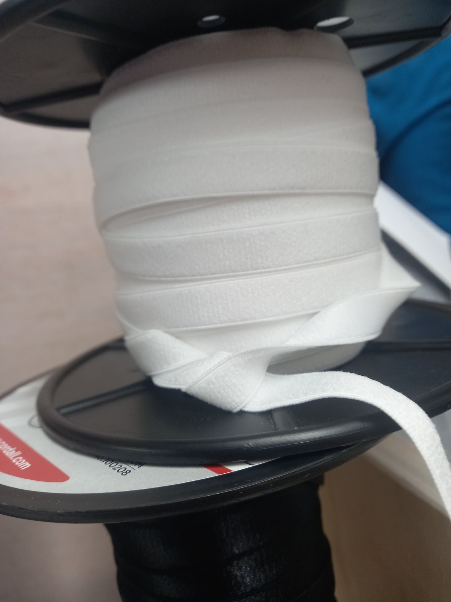 10mm Bra Strapping - white