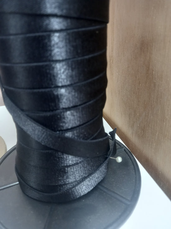12mm Bra Strapping Black