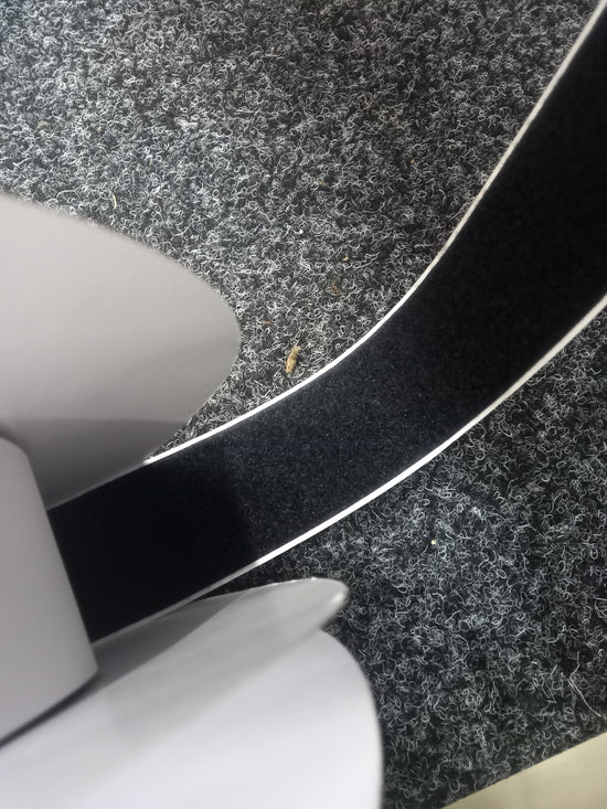 50mm Adhesive velcro- Black