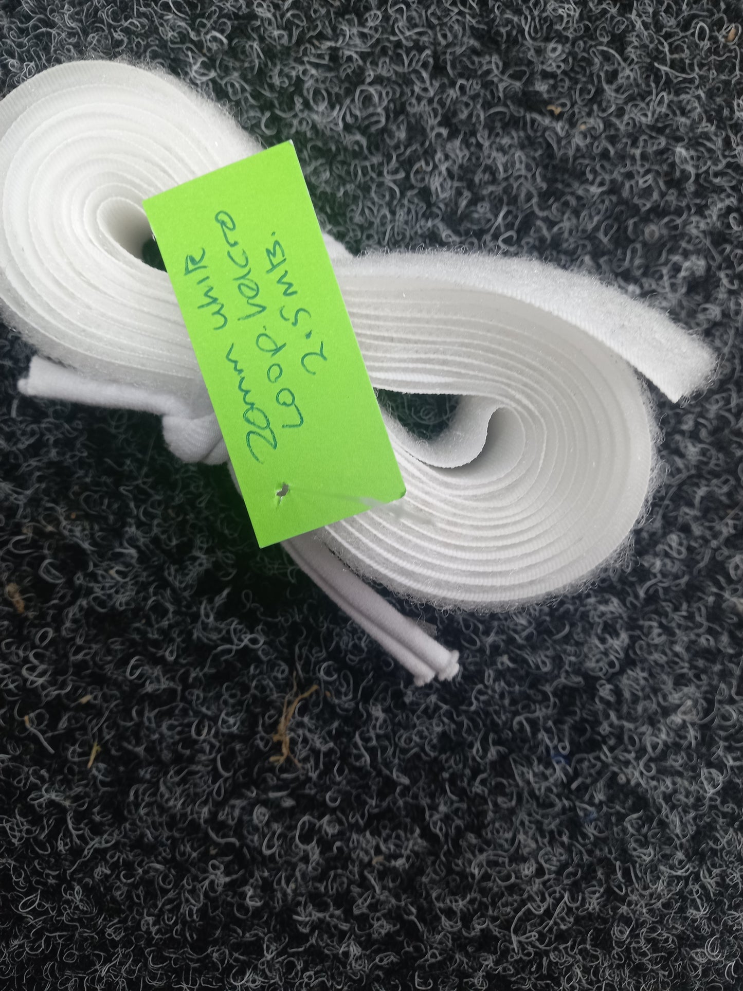 20mm  Sew on  Velcro- white hook only