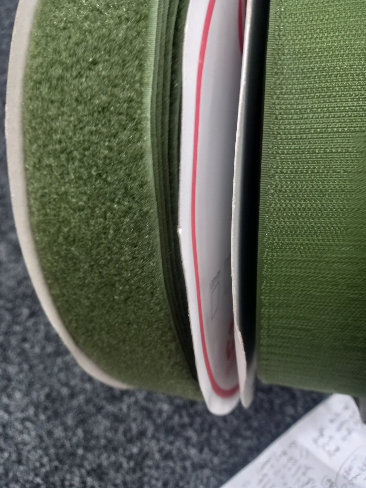 50mm  Sew on  Velcro- Forest