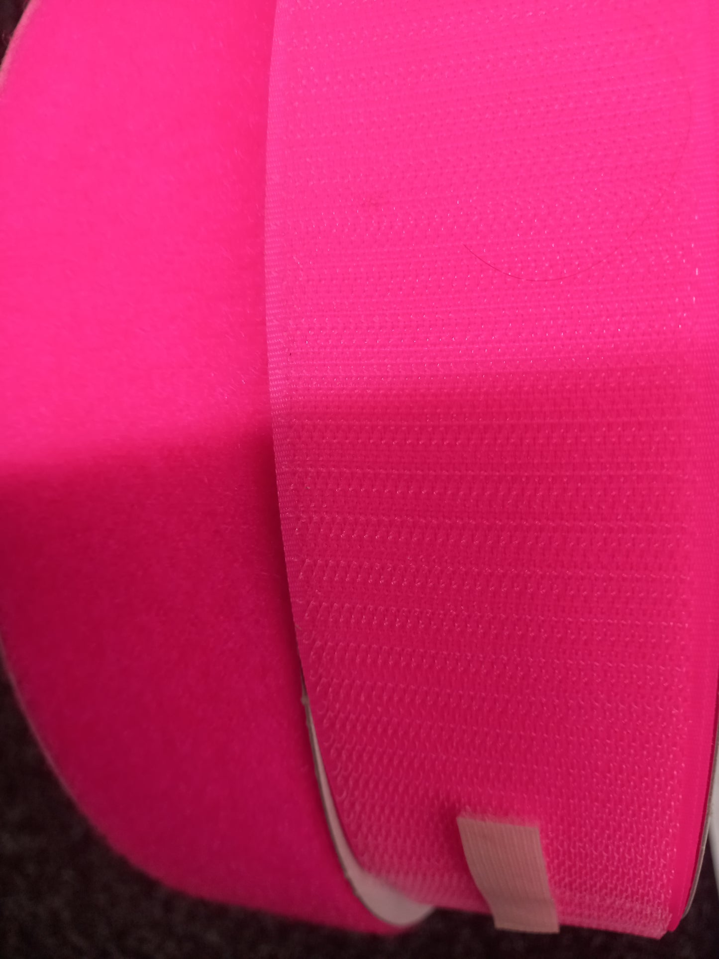50mm  Sew on  Velcro- Hot Pink