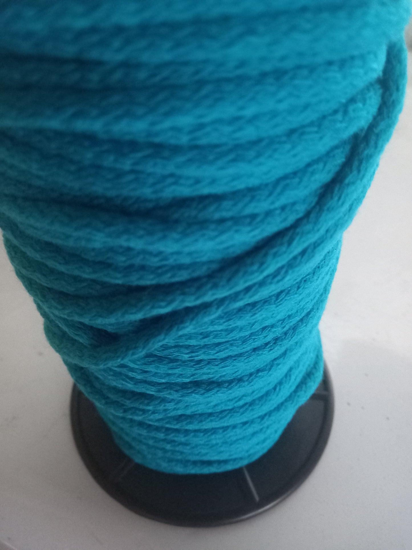 6mm Knitted Acrylic cord - Jade