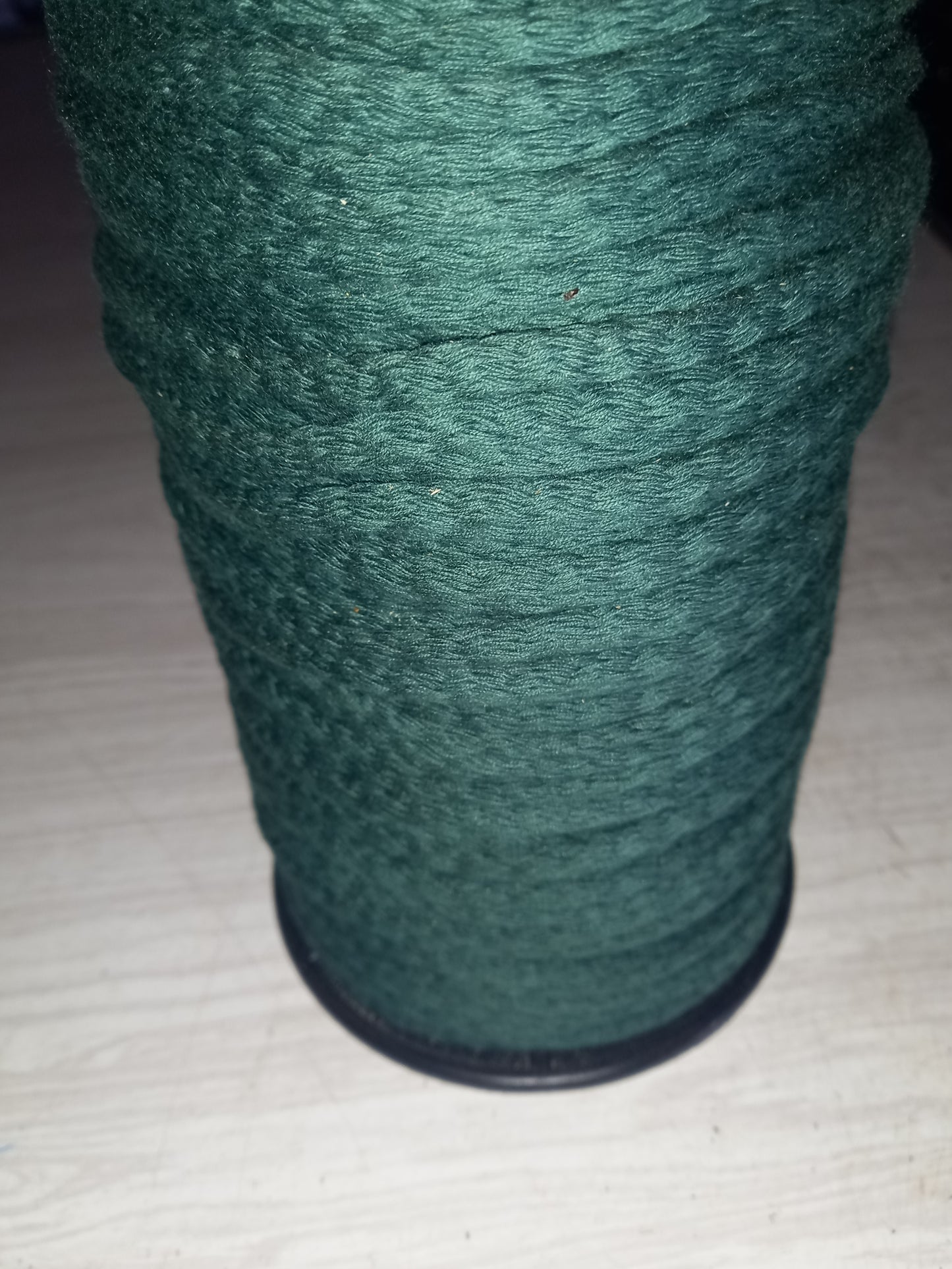 6mm knitted cotton cord - Forest