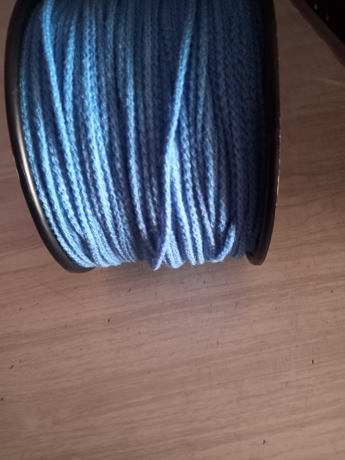 2mm knitted  Acrylic cord  - Sky
