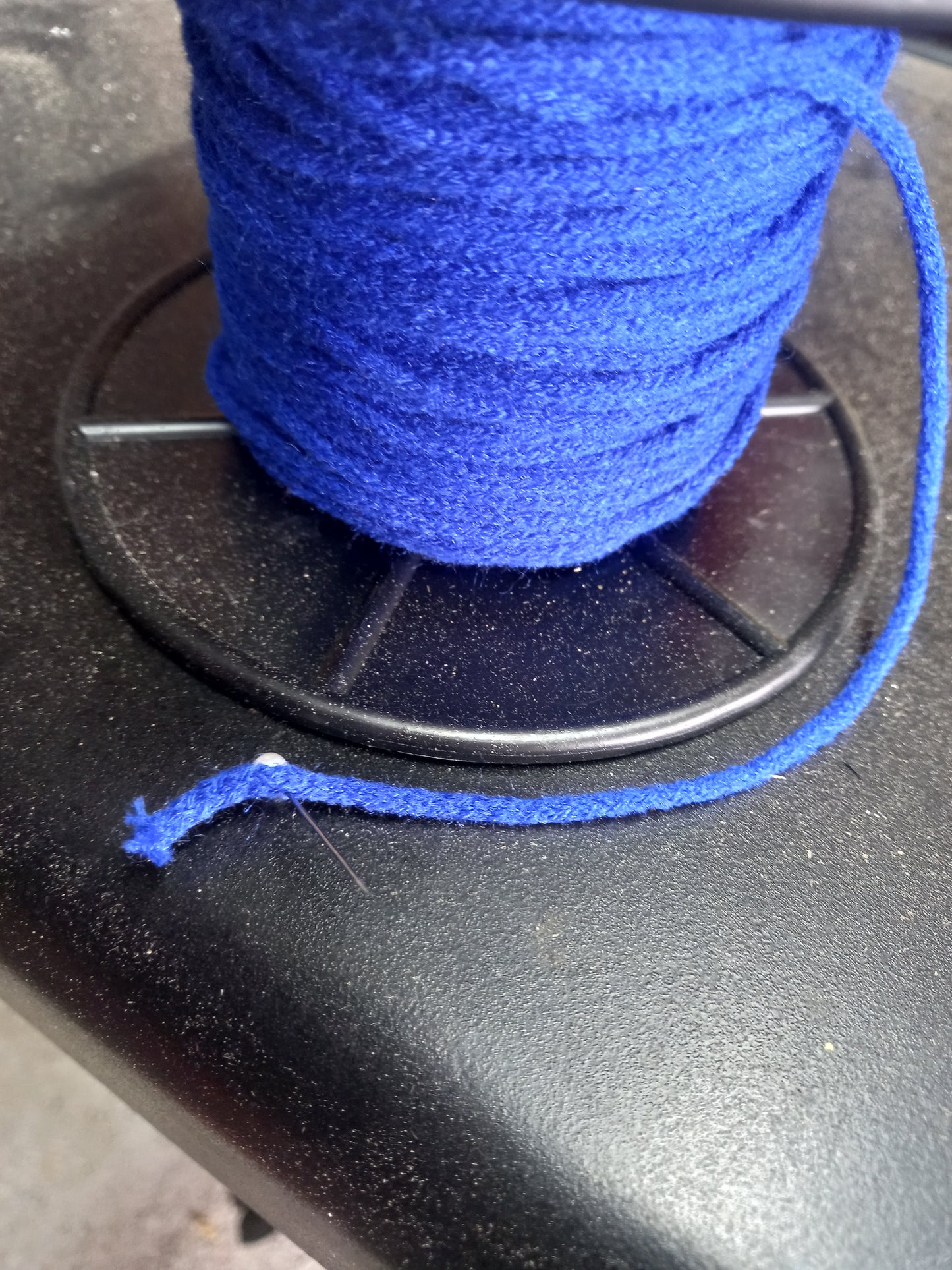 3mm Knitted Acrylic cord  - Royal