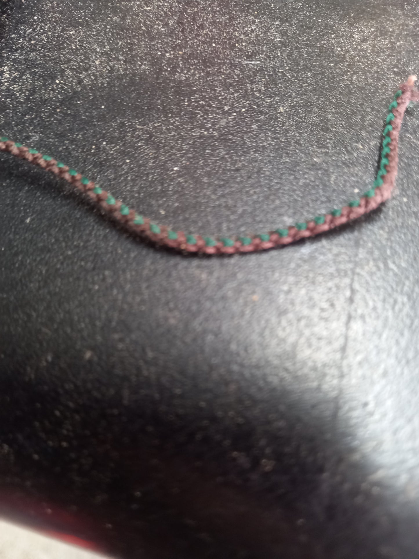 1.5mm Nylon 2 coloured cord - Brown/Bottle