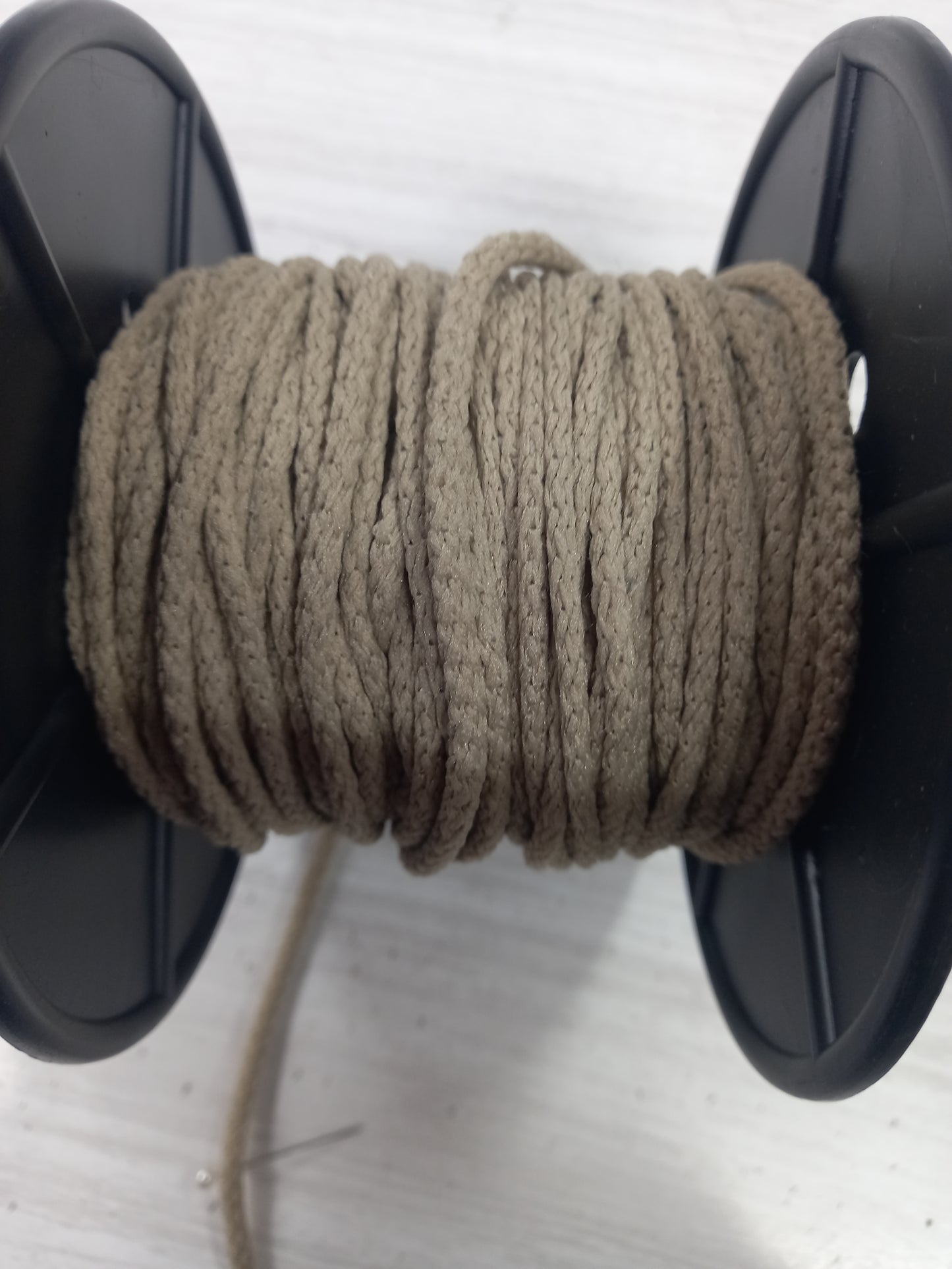 4mm Knitted  Nylon cord - Donkey