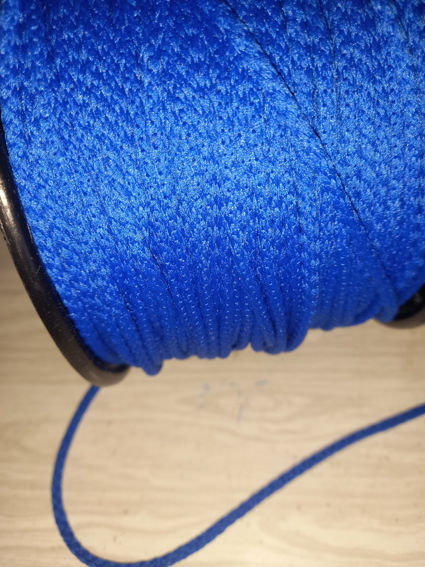 4mm Knitted  Nylon cord - Royal