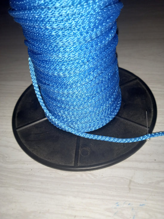 5mm Knitted Polypropylene cord - Turquoise