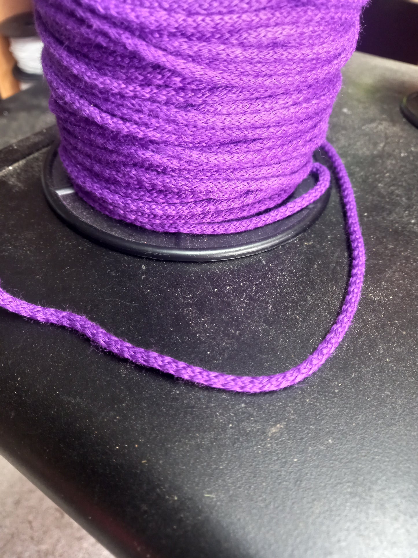 4mm Knitted Acrylic Cord - purple