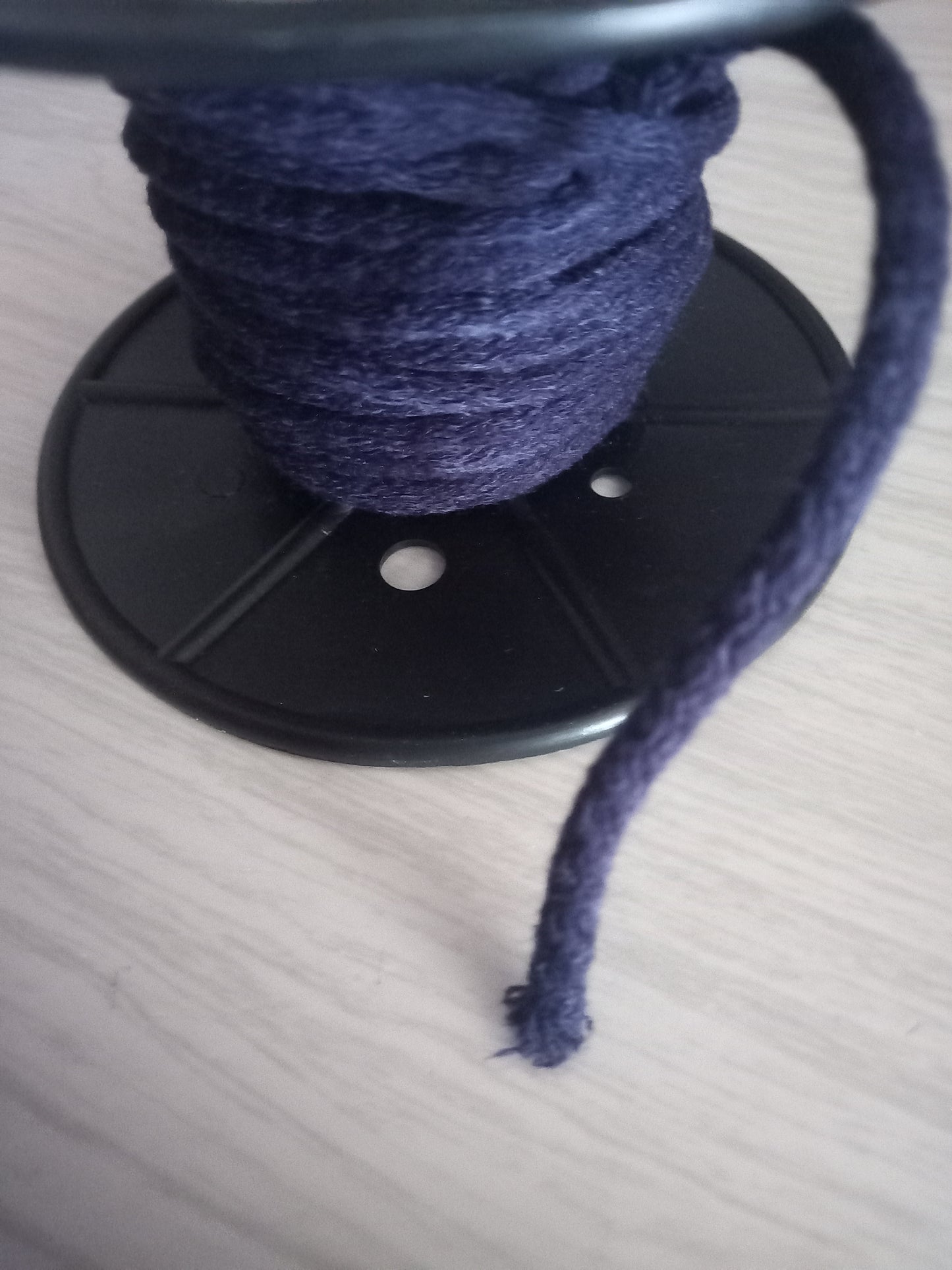 4mm Knitted Acrylic Cord - Navy
