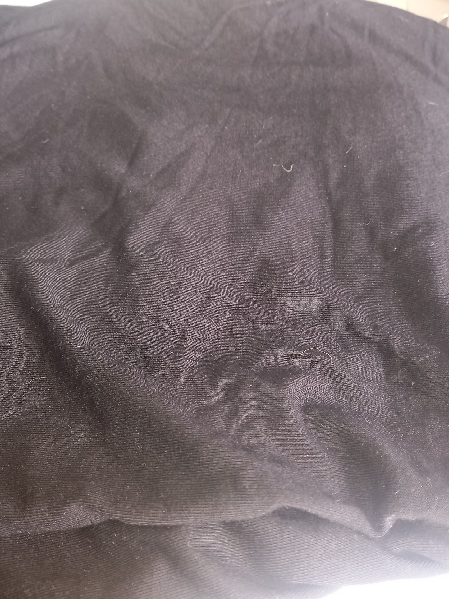 Black Bamboo Spandex - 45cm remnant