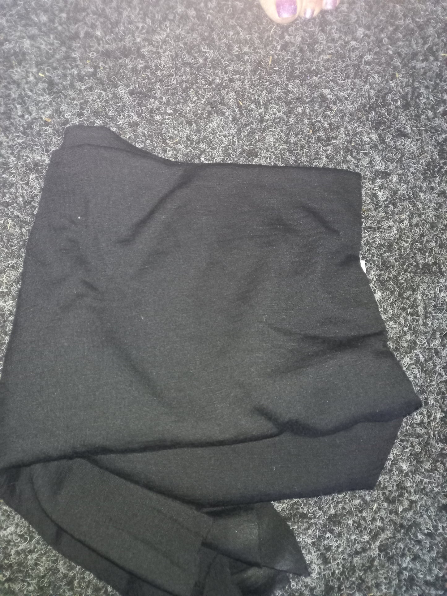 Black Merino 30cm remnant